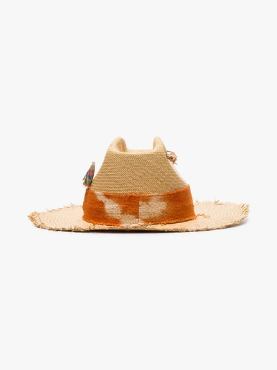 Shop Nick Fouquet Beige Pepe Fanjul Straw Hat In Neutrals