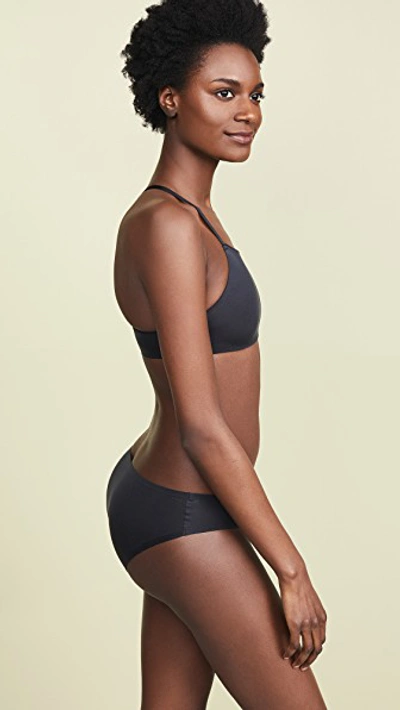 Shop Real Underwear Fusion® Bare Racerback Cami Bralette 2 Pack In Black/camel
