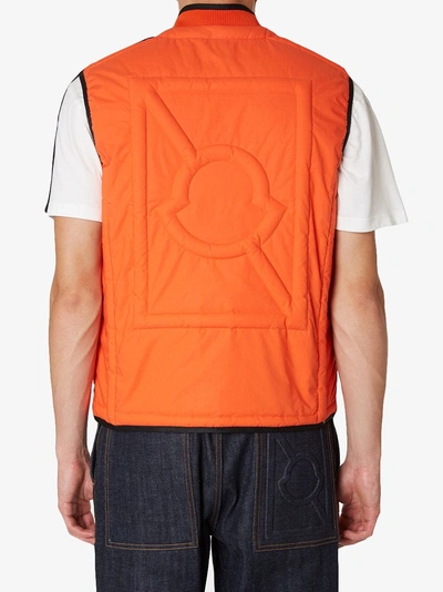 Shop Moncler Genius 5 Moncler Craig Green Huff Vest In Orange