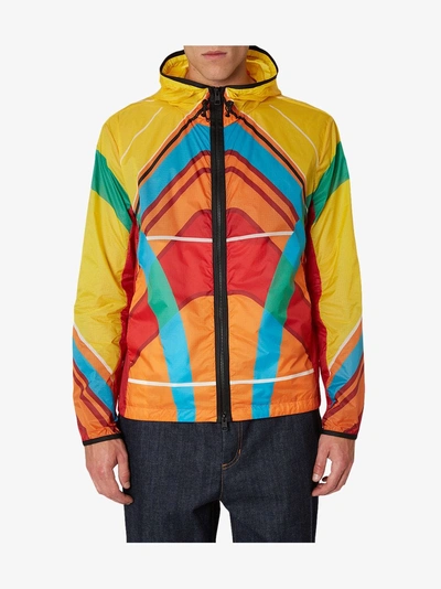 Shop Moncler Genius 5 Moncler Craig Green Spinner Hooded Jacket In Yellow