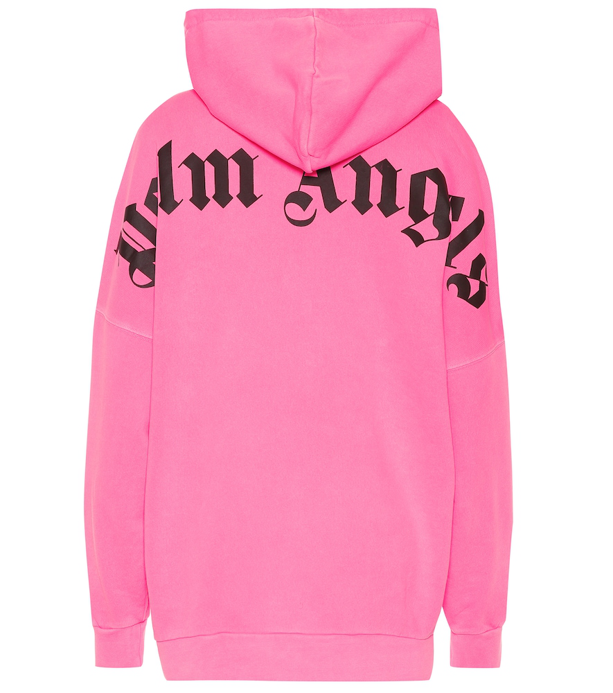 palm angels hoodie pink