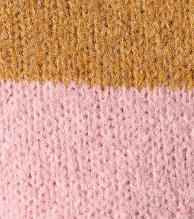 Shop Acne Studios Alpaca And Wool-blend Sweater In Multicoloured