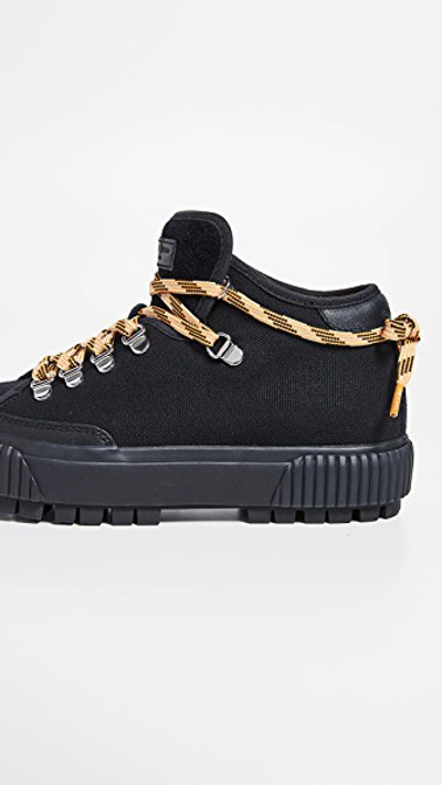 Shop Rag & Bone Army Hiker Low Sneakers In Black