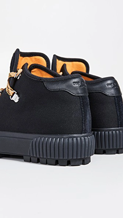 Shop Rag & Bone Army Hiker Low Sneakers In Black