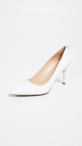 michael kors white pumps