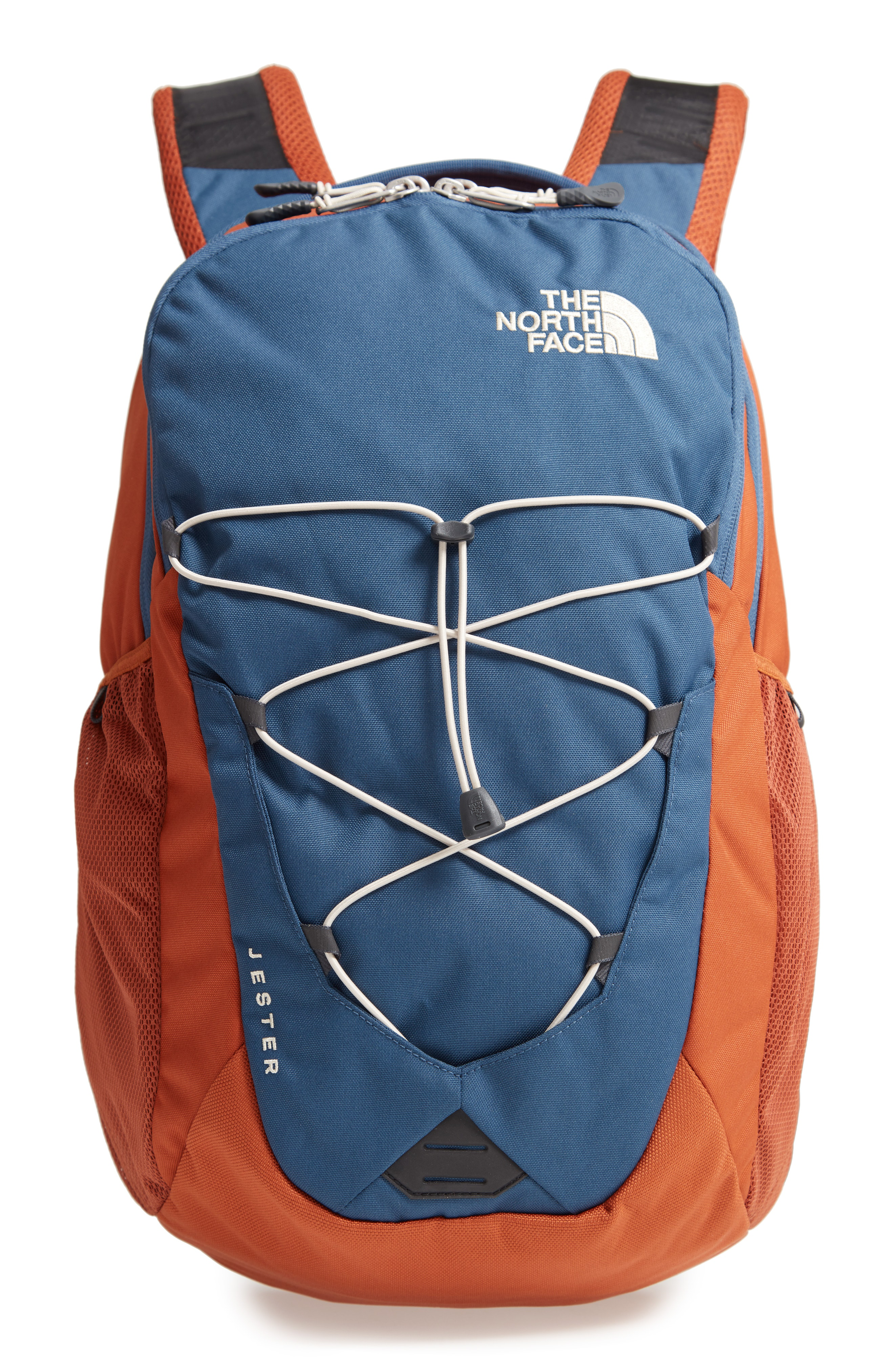 The North Face Jester Backpack Blue In Shady Blue Gingerbread Modesens