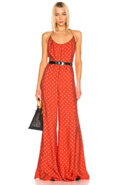 Shop Alexis Holland Jumpsuit In Mandarin Shell