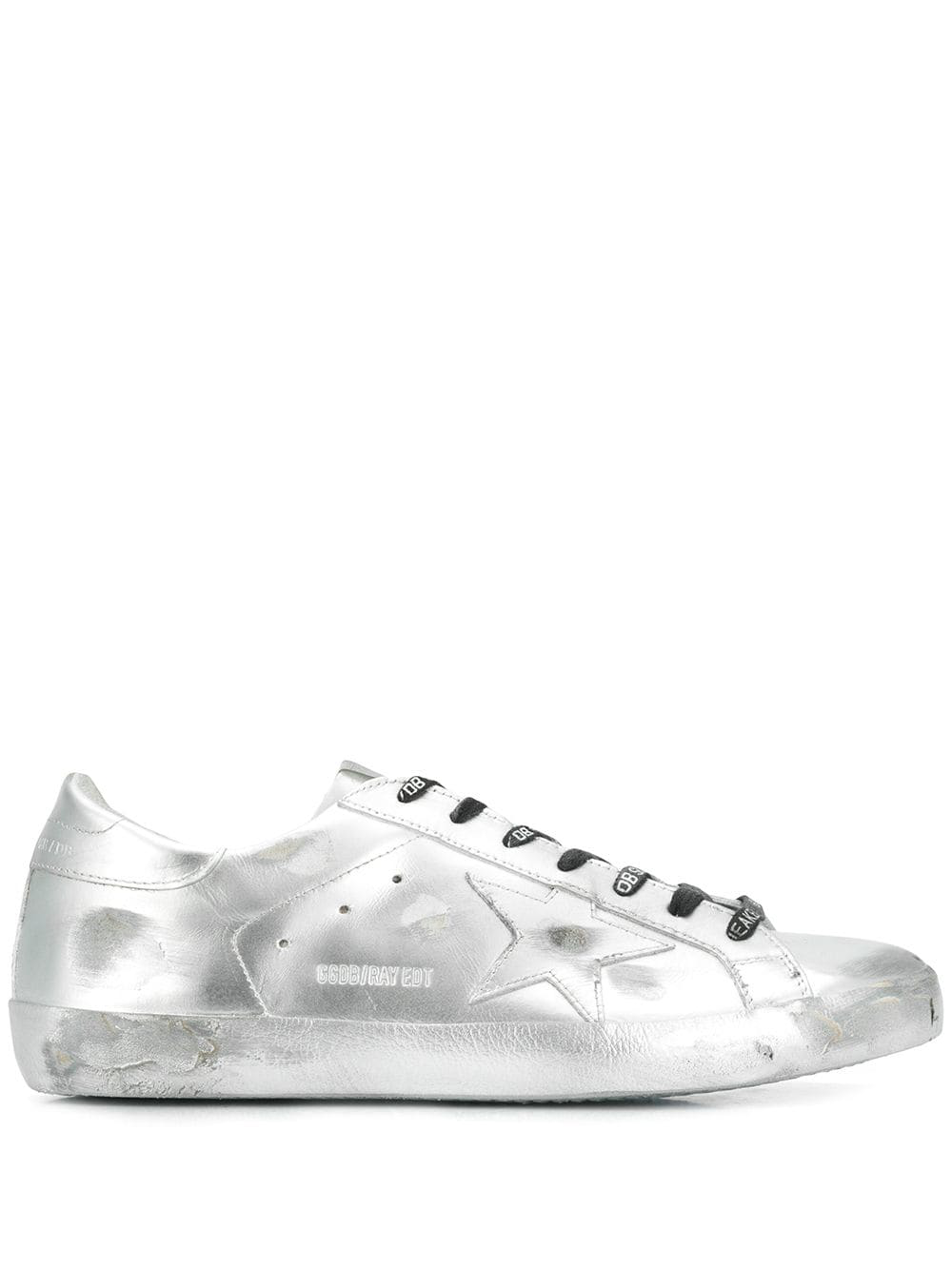 golden goose deluxe brand superstar metallic sneaker