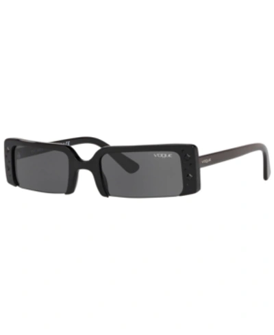 Shop Vogue Sunglasses, Vo5280sb 57 In Black/grey