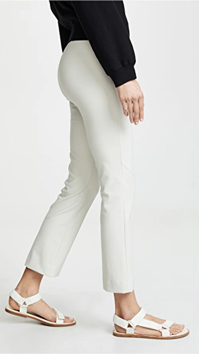 Shop Vince Crop Flare Leggings In Gesso