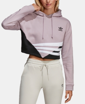 adidas cropped hoodie sale