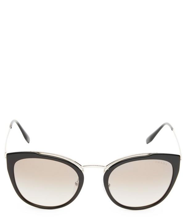 prada round cat eye sunglasses