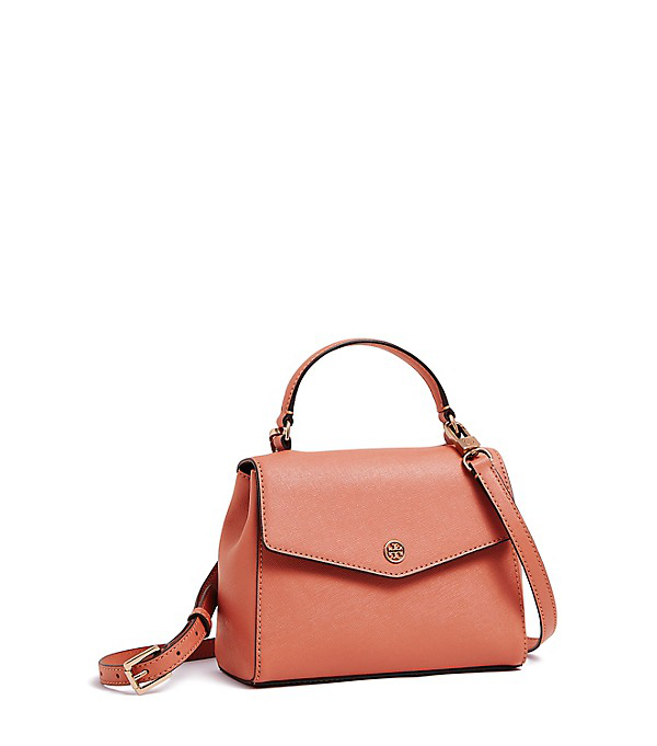 tory burch robinson small satchel