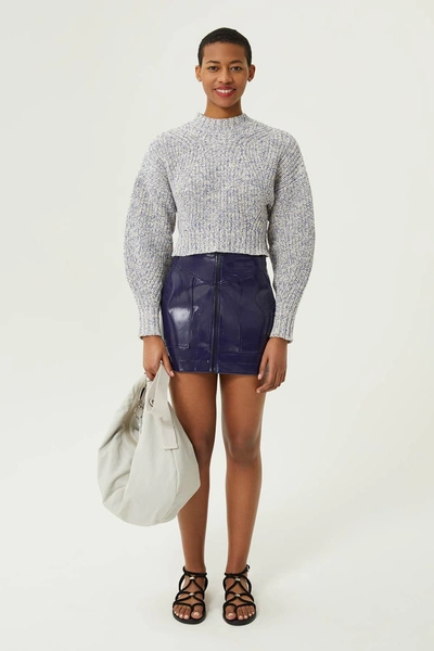 Shop Rebecca Minkoff Bowie Sweater In Blue Melange