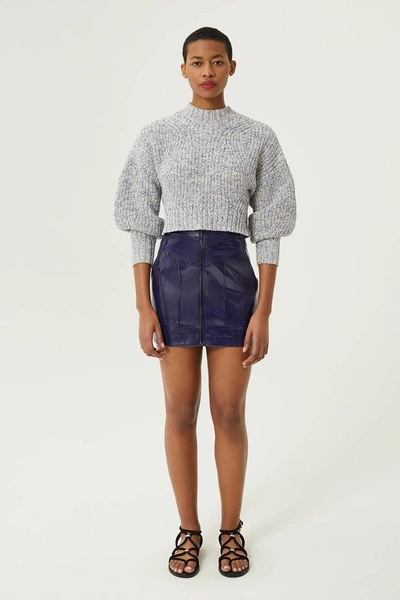 Shop Rebecca Minkoff Bowie Sweater In Blue Melange