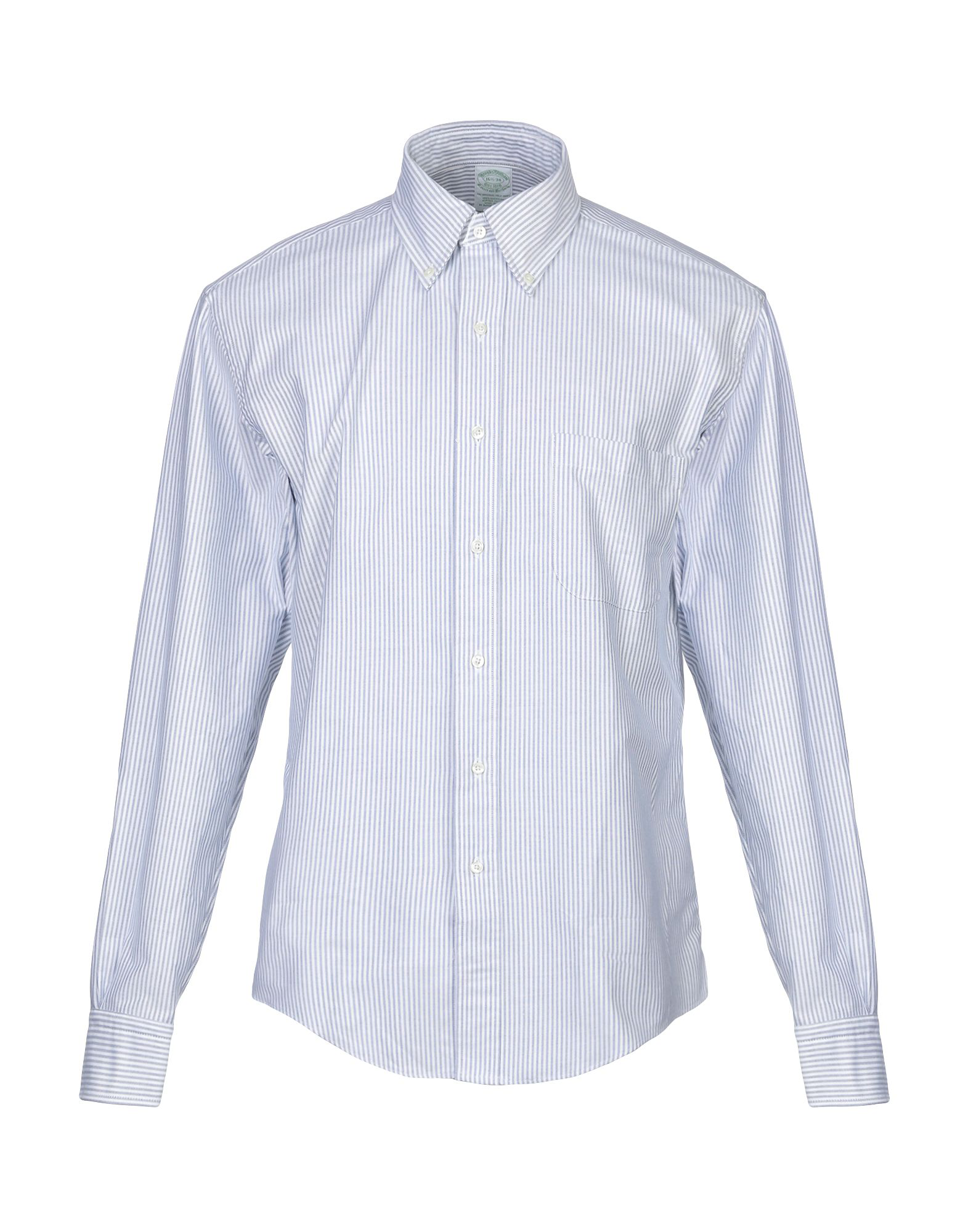 Brooks Brothers Striped Shirt In White | ModeSens