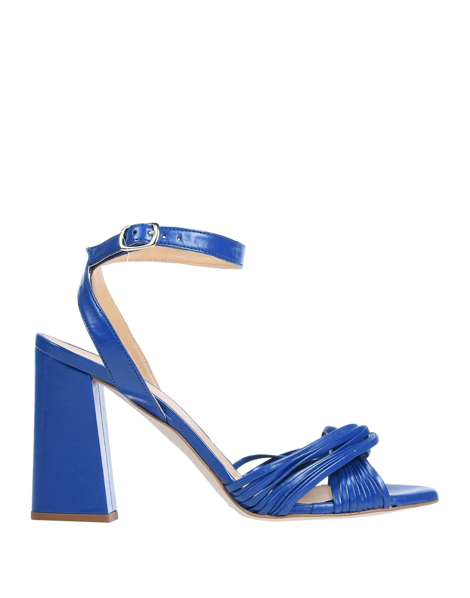 bright blue sandals