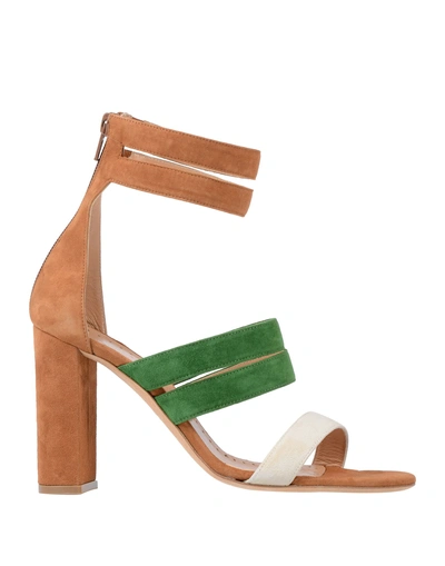 Shop Alexa Wagner Sandals In Beige