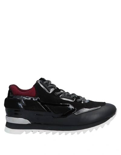 Shop Les Hommes Sneakers In Black