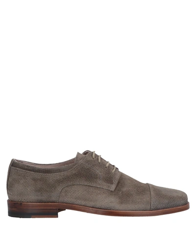 Shop Hundred 100 Lace-up Shoes In Khaki