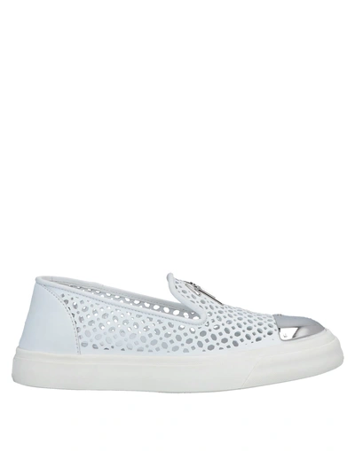 Shop Giuseppe Zanotti Loafers In White