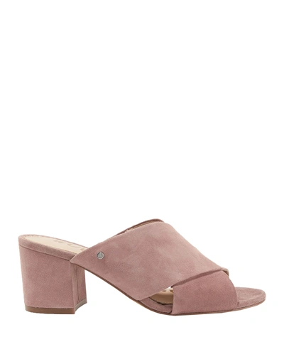 Shop Sam Edelman Sandals In Pastel Pink