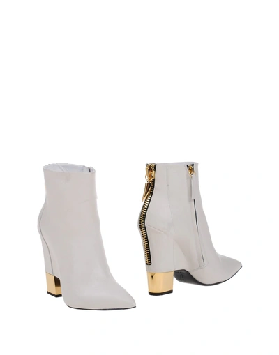 Shop Giuseppe Zanotti Ankle Boot In Ivory