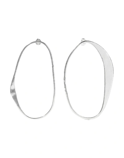 Shop Simon Miller Earrings In Silver
