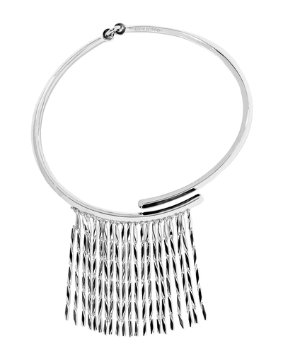 Shop Eddie Borgo Necklaces In Silver