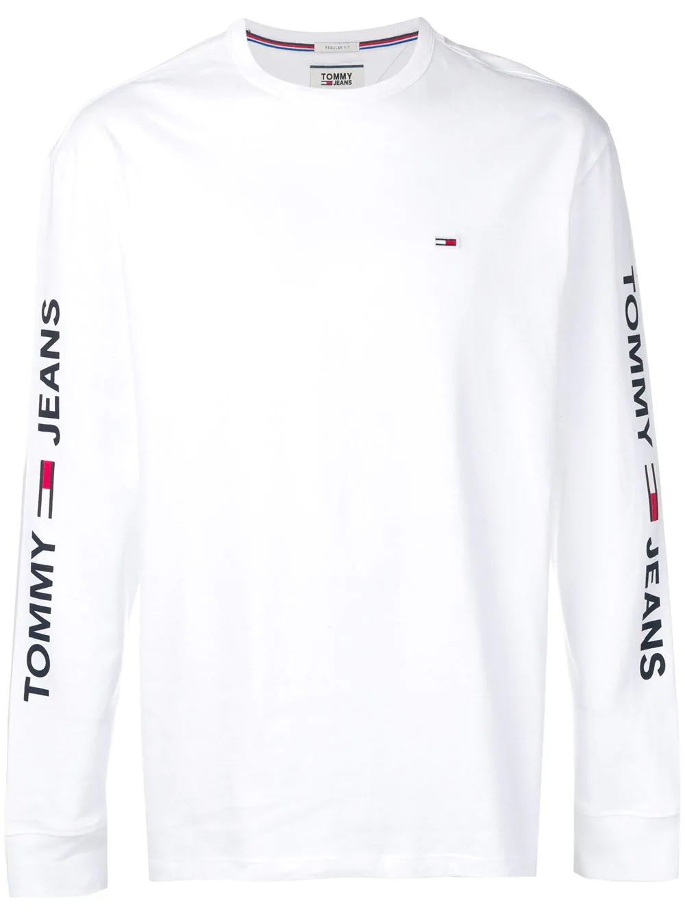 tommy jeans logo print sweatshirt