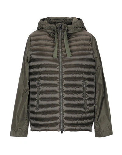 Shop Allegri Down Jacket In Military Green