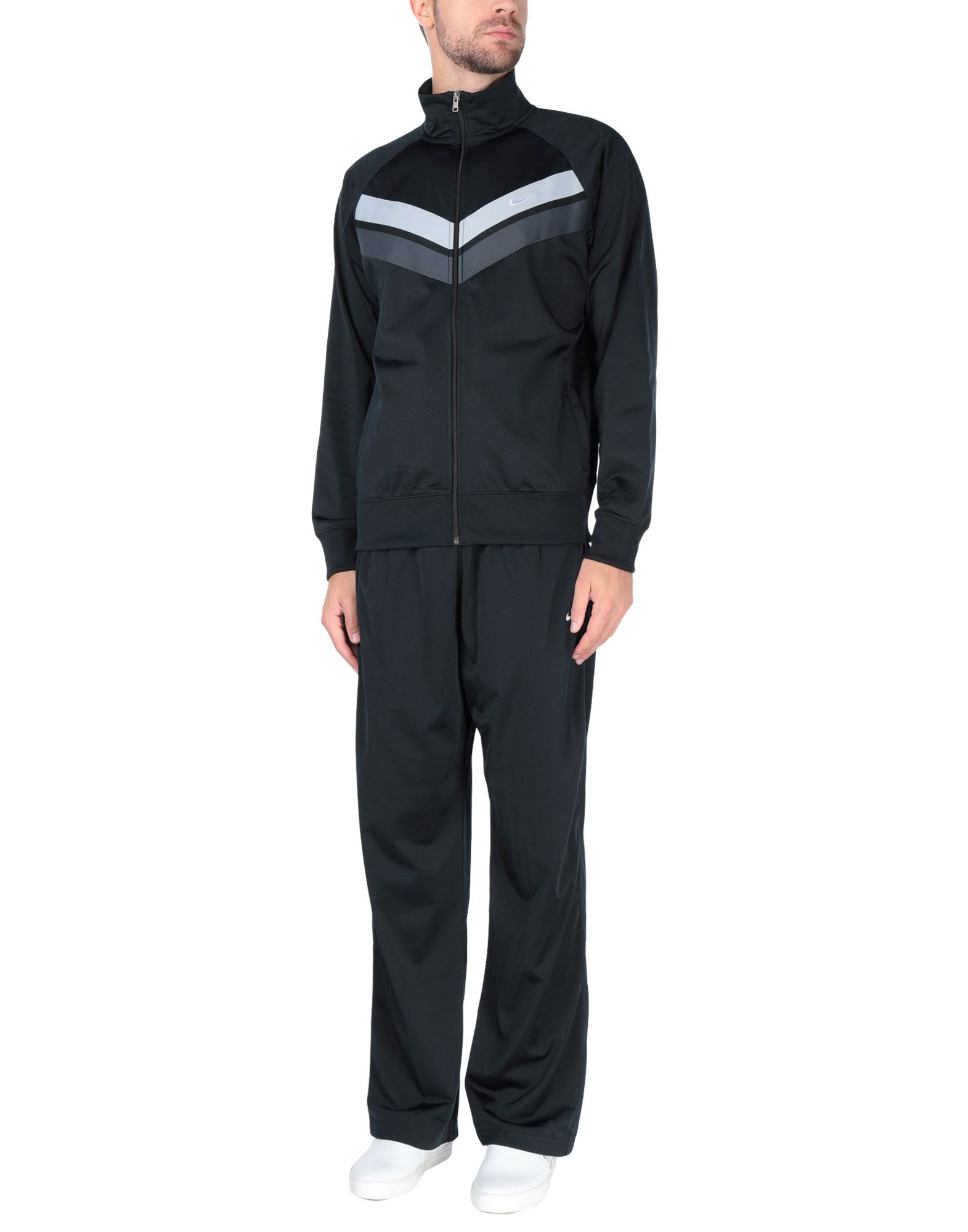 nike sweat suits black