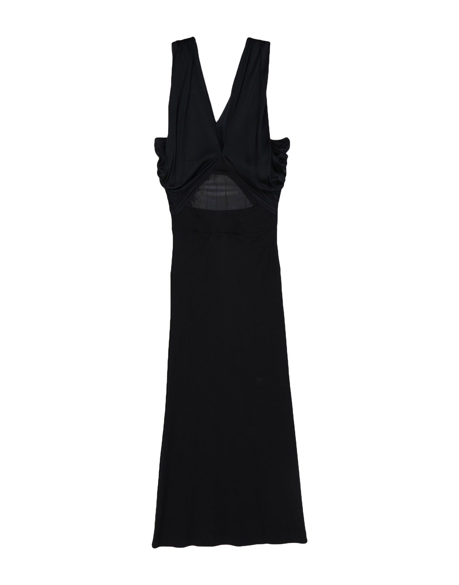 Viktor Rolf Midi Dress In Black Modesens