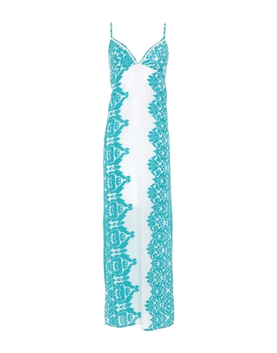 Shop Christies Midi Dress In Turquoise
