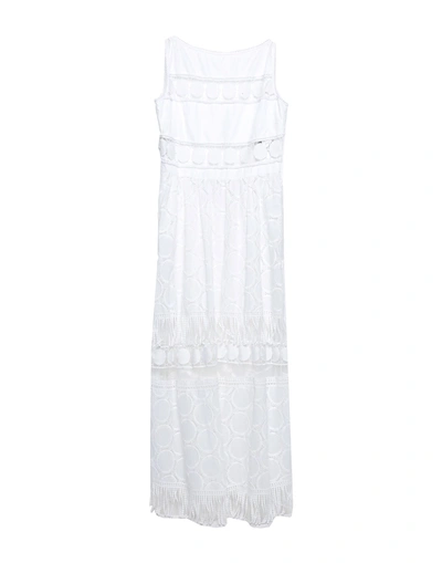 Shop L'edition Long Dress In White