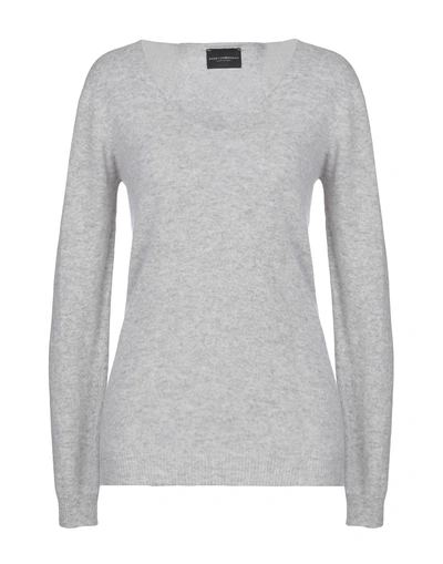 Shop Atos Lombardini Sweaters In Grey