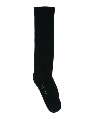 Shop Rick Owens Short Socks In Black