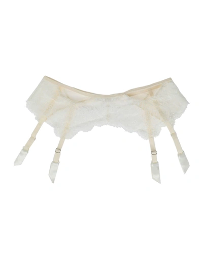 Shop Christies Garter Belts In Ivory