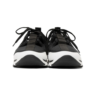 Shop Marni Black And White Ghillie Sneakers In Z1r61 Lilyw