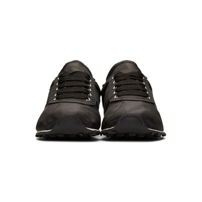 MARNI 黑色机能性帆布运动鞋