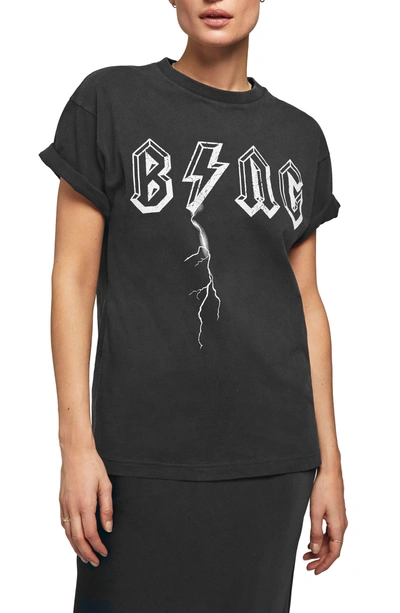 Shop Anine Bing Bing Bolt Tee In Black