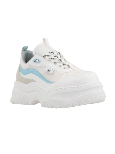 Shop Chiara Ferragni Sneaker Platform In Light Blue