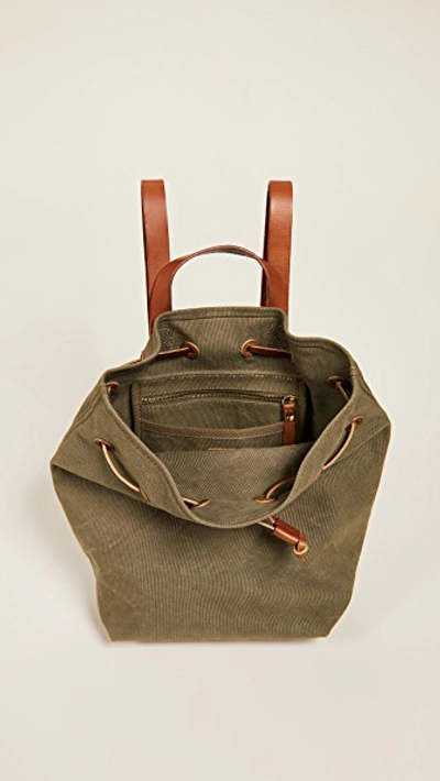 Madewell The Canvas Somerset Backpack In British Surplus ModeSens