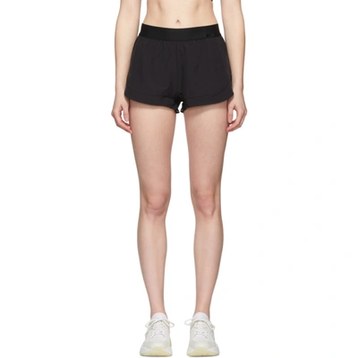 Shop Adidas By Stella Mccartney Black Performance Essentials Shorts