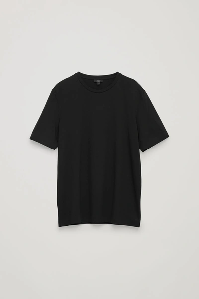 Shop Cos Regular-fit T-shirt In Black