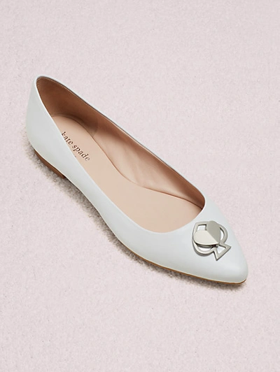 Shop Kate Spade Noah Flats In White