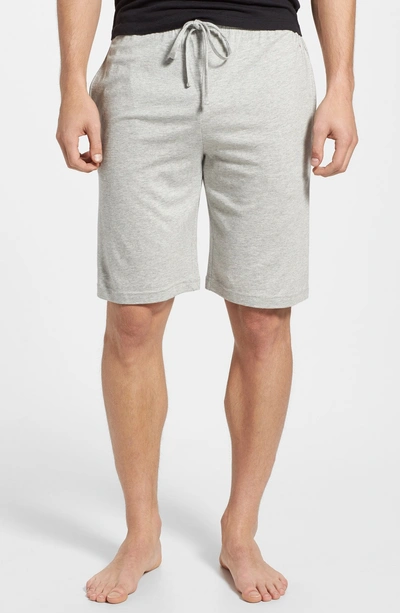 Shop Polo Ralph Lauren Sleep Shorts In Andover Heather