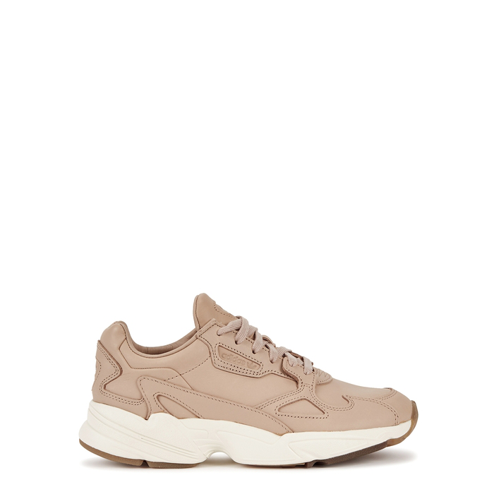adidas falcon trainers beige