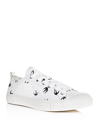Shop Mcq By Alexander Mcqueen Mcq Alexander Mcqueen Men's Plimsoll Low-top Sneakers In White/black
