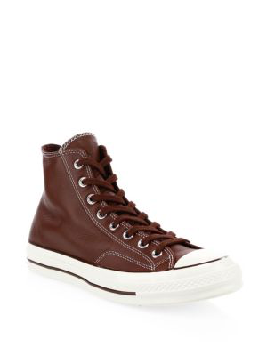 chuck 70 luxe leather high top